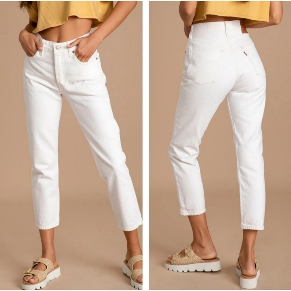 Levi's 501 Jeans Cloud Over White - Picture 5 of 14